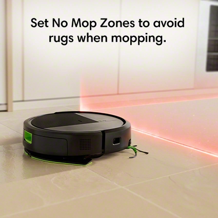 ⁦שואב-שוטף רובוטי Roomba® 115 Combo⁩ – תמונה ⁦5⁩